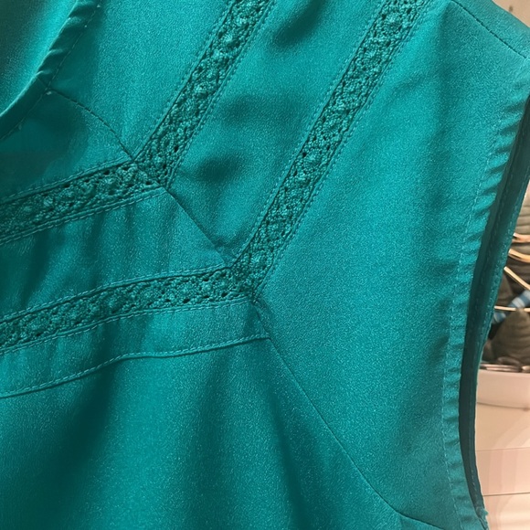The Limited blouse in kelly green - Picture 3 of 3